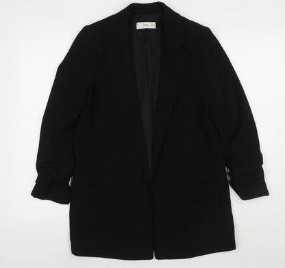 Womens UK Size XS Mango Black Jacket