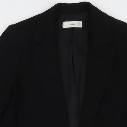 Womens UK Size XS Mango Black Jacket
