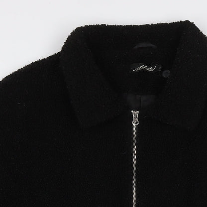 Womens UK Size M Motel Black Overcoat