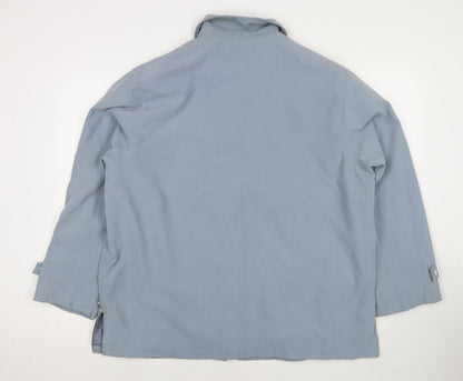 Womens UK Size 20 Finesse Blue Parka Coat