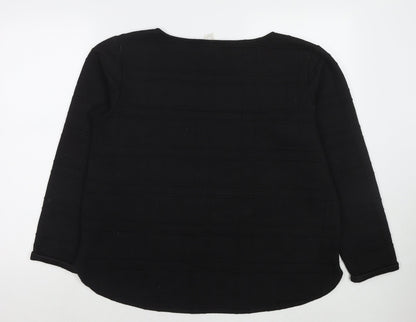 Womens UK Size L H&M Black Pullover Jumper