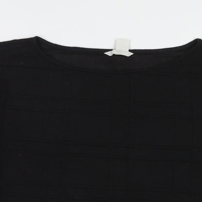 Womens UK Size L H&M Black Pullover Jumper