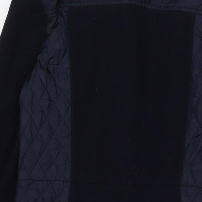 Womens UK Size 10 Marks and Spencer Blue Pea Coat