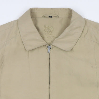 Wellington Mens Brown Jacket Size S Zip