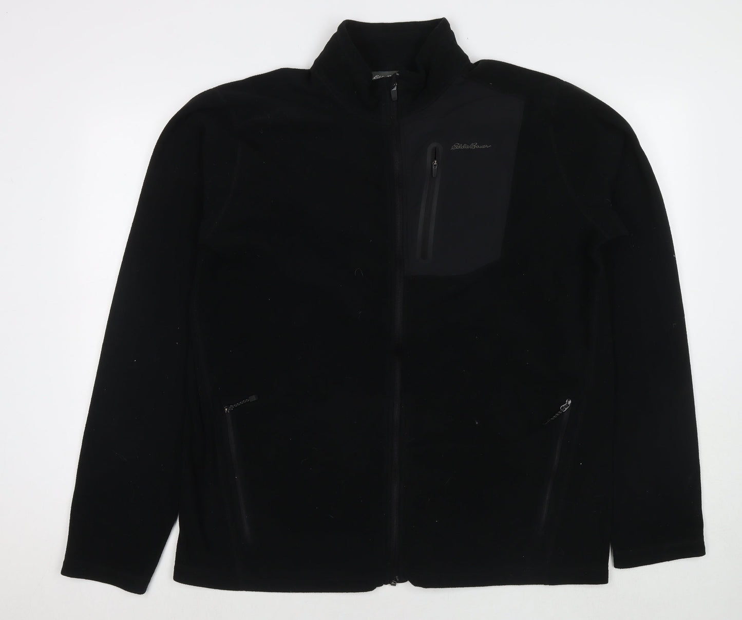 Mens UK Size XL Eddie Bauer Black Jacket