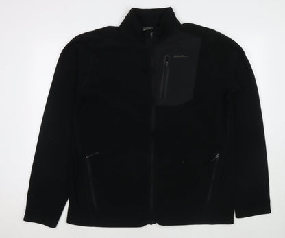 Mens UK Size XL Eddie Bauer Black Jacket