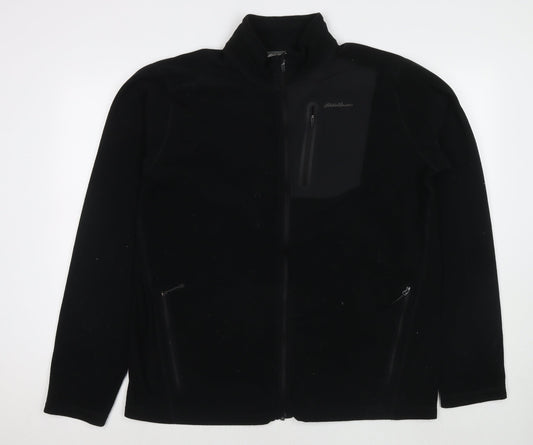 Mens UK Size XL Eddie Bauer Black Jacket