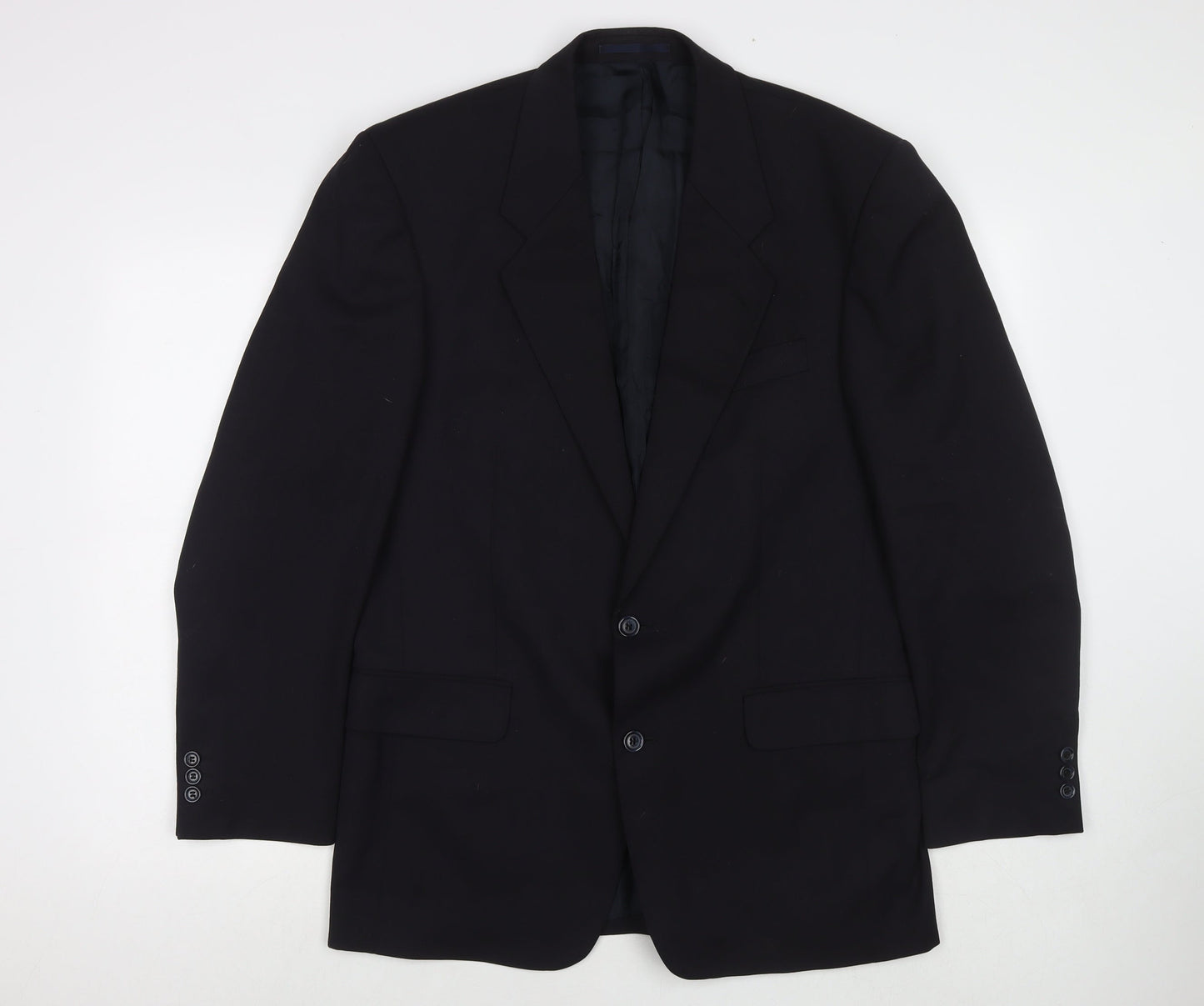 Mens UK Size 40 C&A Regular Black Suit Jacket