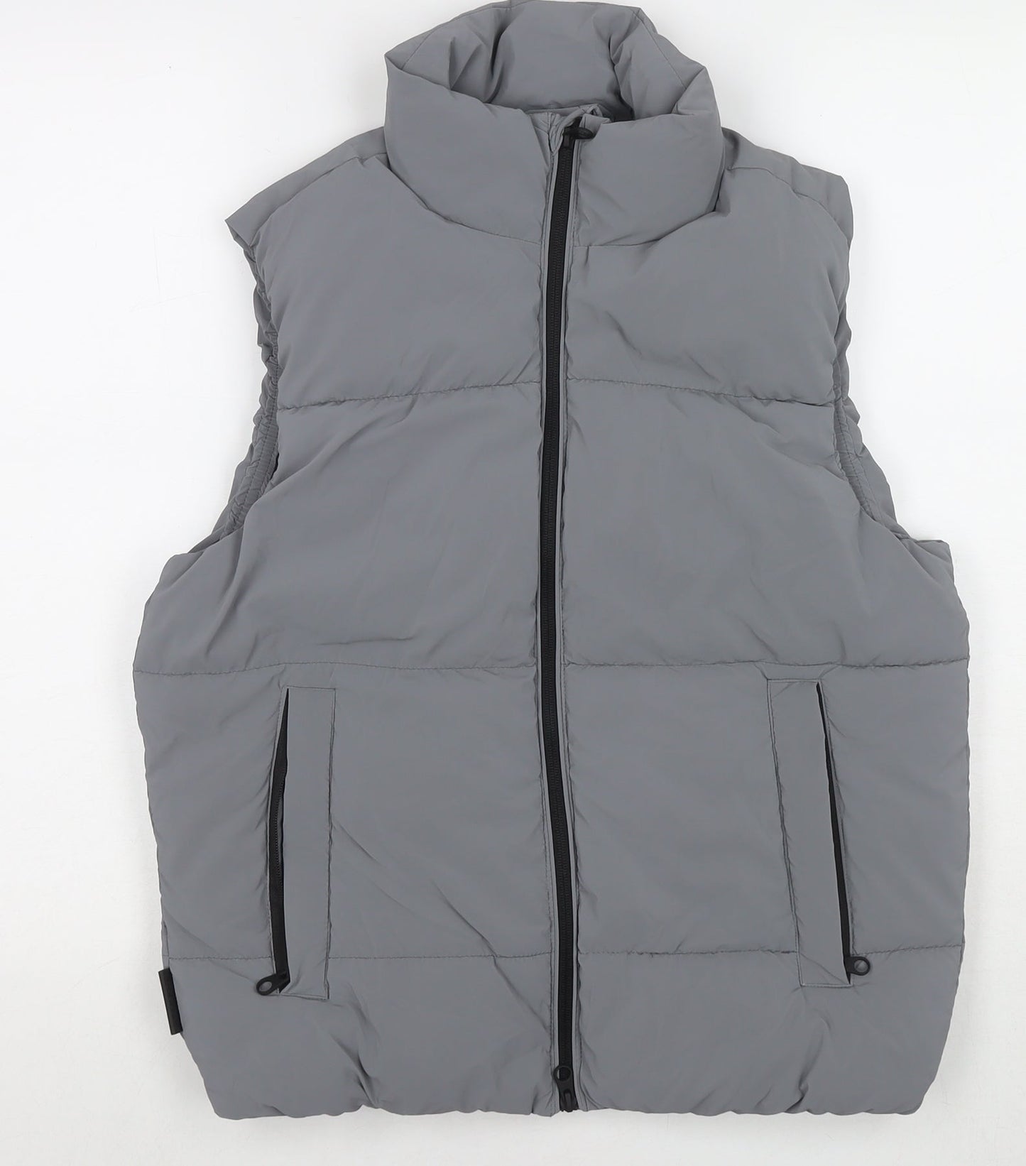 Mens UK Size XS Sinsay Grey Gilet