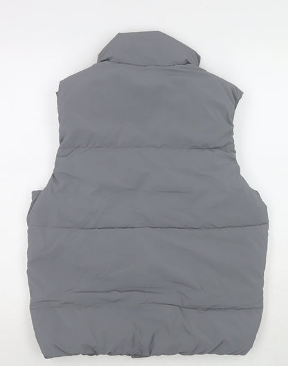 Mens UK Size XS Sinsay Grey Gilet