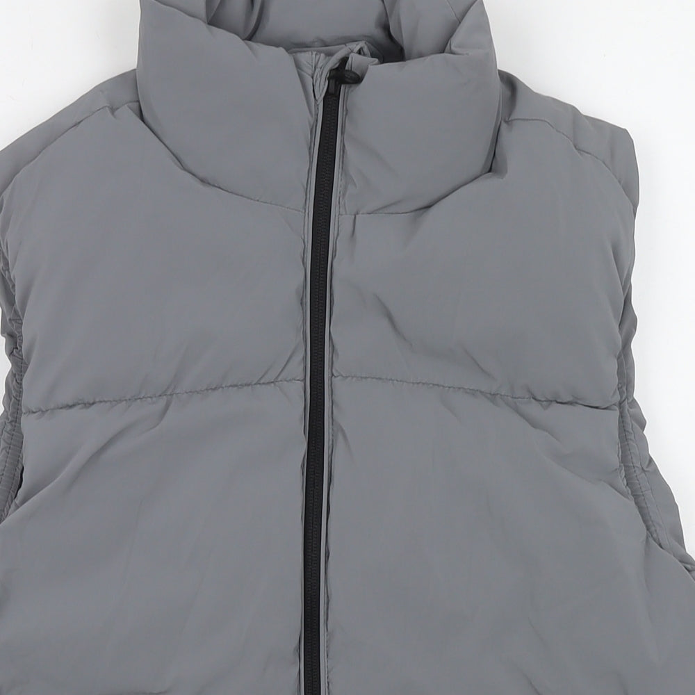 Mens UK Size XS Sinsay Grey Gilet