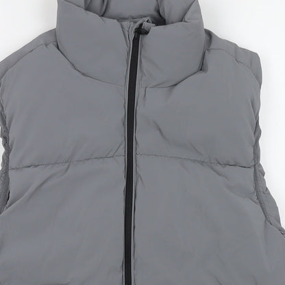 Mens UK Size XS Sinsay Grey Gilet