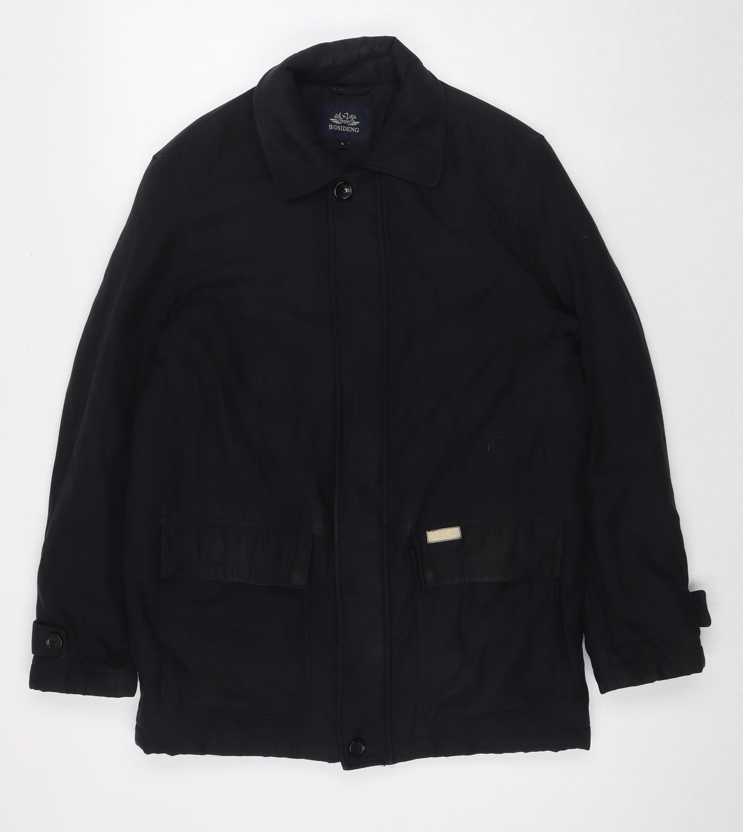 Mens UK Size S Bosideng Black Parka Coat