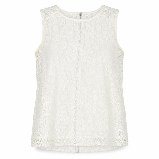 Womens UK Size 16 New Look White Basic Tank