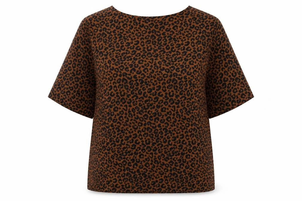 Womens UK Size 14 St Michael Brown Basic Blouse