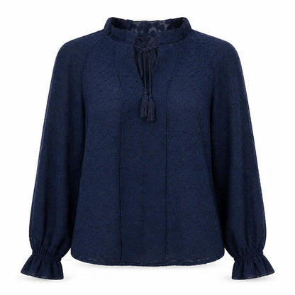 Womens UK Size 6 Marks and Spencer Blue Basic Blouse
