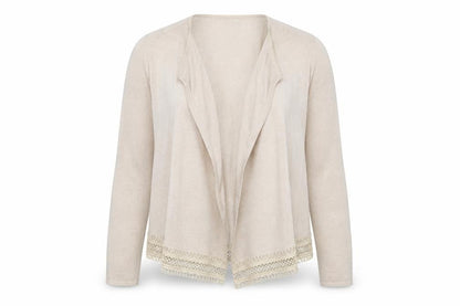 Womens UK Size 12 Marks and Spencer Beige Cape Jumper