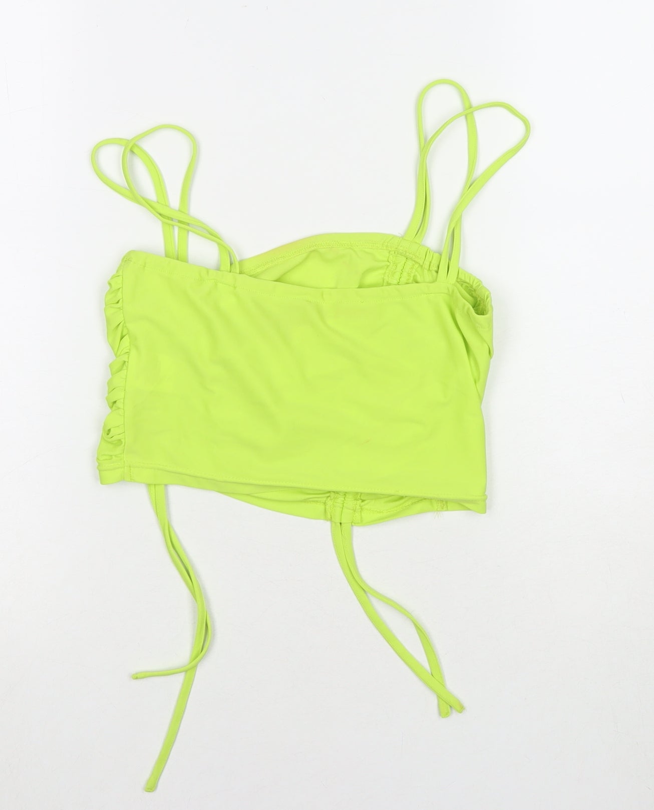 Womens UK Size S Love & Other Things Green Cropped Tank