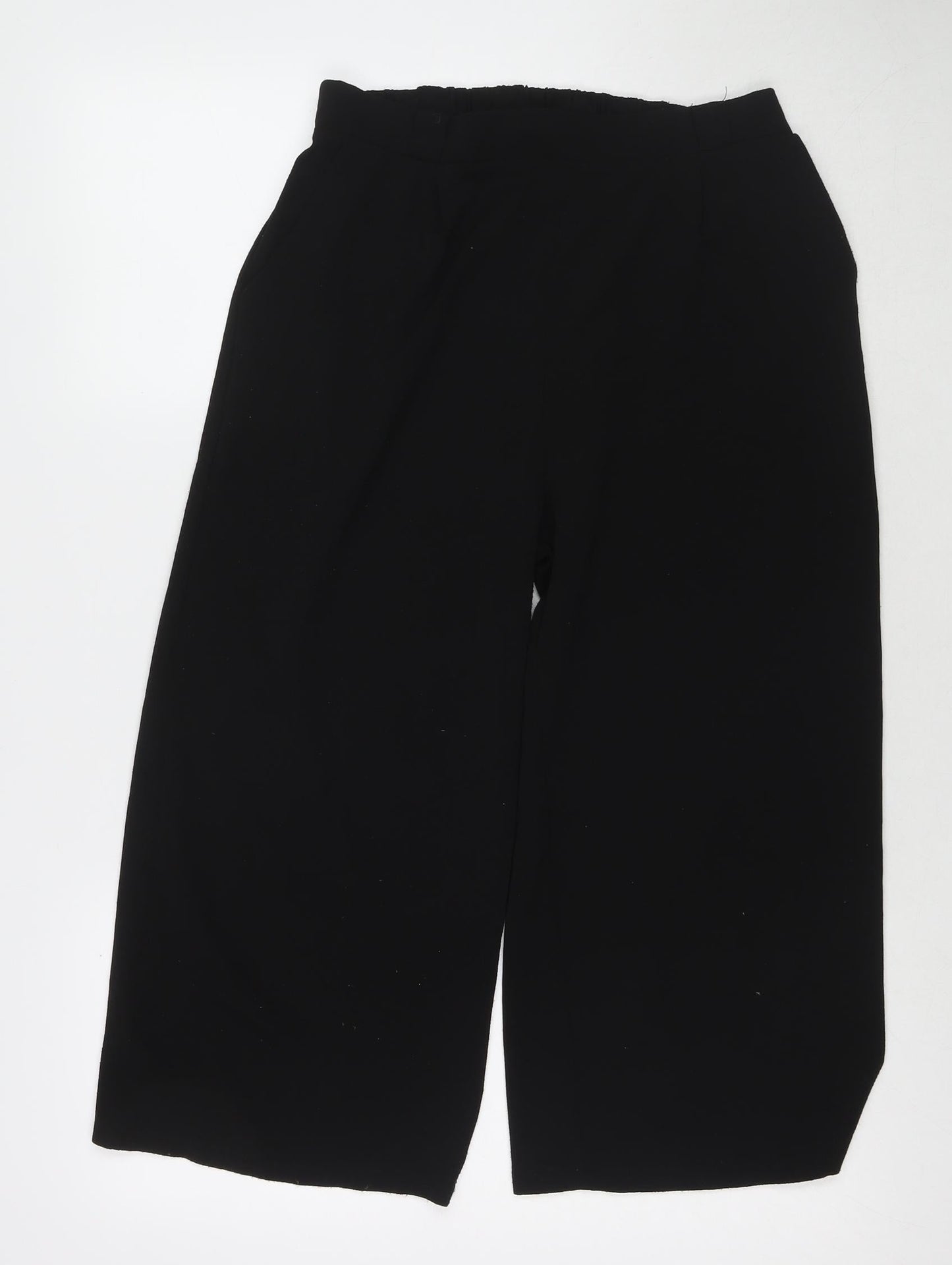 Womens UK Size 12 Quiz Regular Fit  Black Trousers