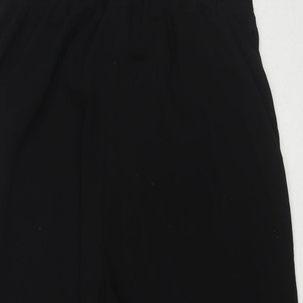 Womens UK Size 12 Quiz Regular Fit  Black Trousers