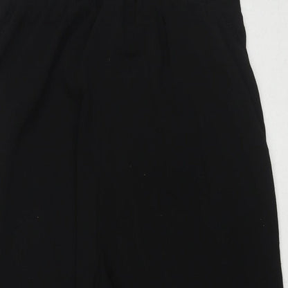 Womens UK Size 12 Quiz Regular Fit  Black Trousers