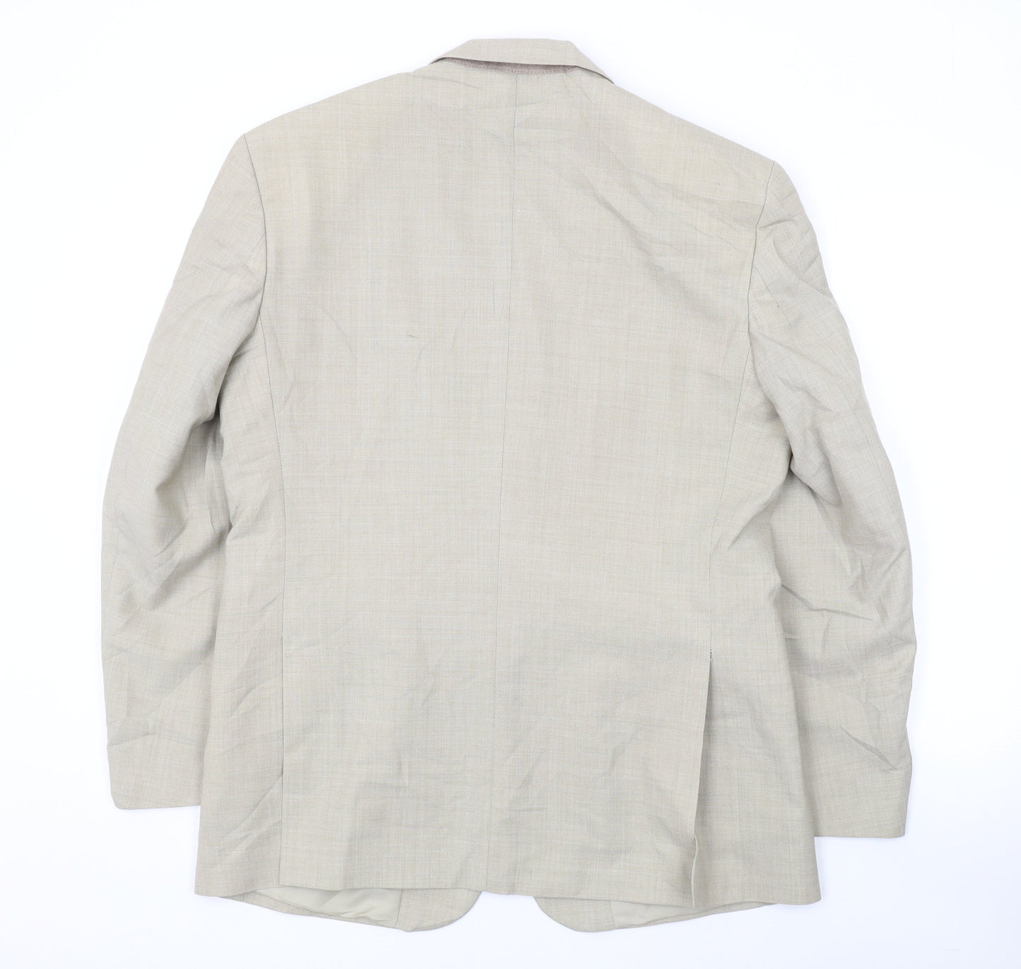 Mens UK Size 40 Gurteen Regular Beige Suit Jacket