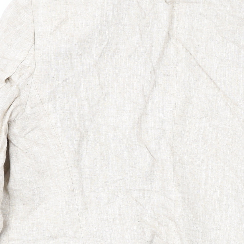 Womens UK Size 8 Marks and Spencer Beige Jacket