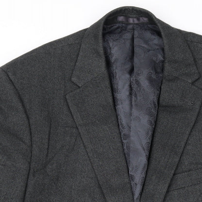 Mens UK Size 44 Greenwoods Regular Grey Suit Jacket