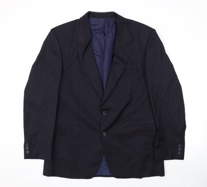 Mens UK Size 42 Varteks Regular Black Suit Jacket
