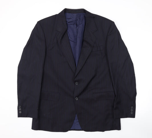 Mens UK Size 42 Varteks Regular Black Suit Jacket