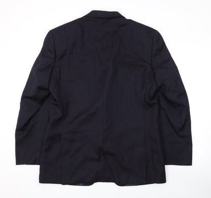 Mens UK Size 42 Varteks Regular Black Suit Jacket