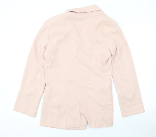 Womens UK Size M Bershka Pink Jacket