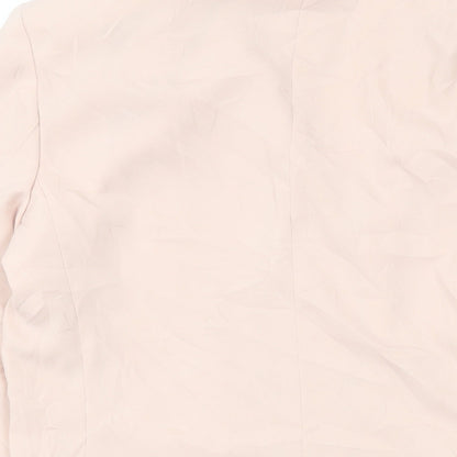 Womens UK Size M Bershka Pink Jacket