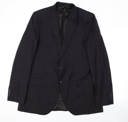 Mens UK Size 40 Marks and Spencer Regular Black Suit Jacket
