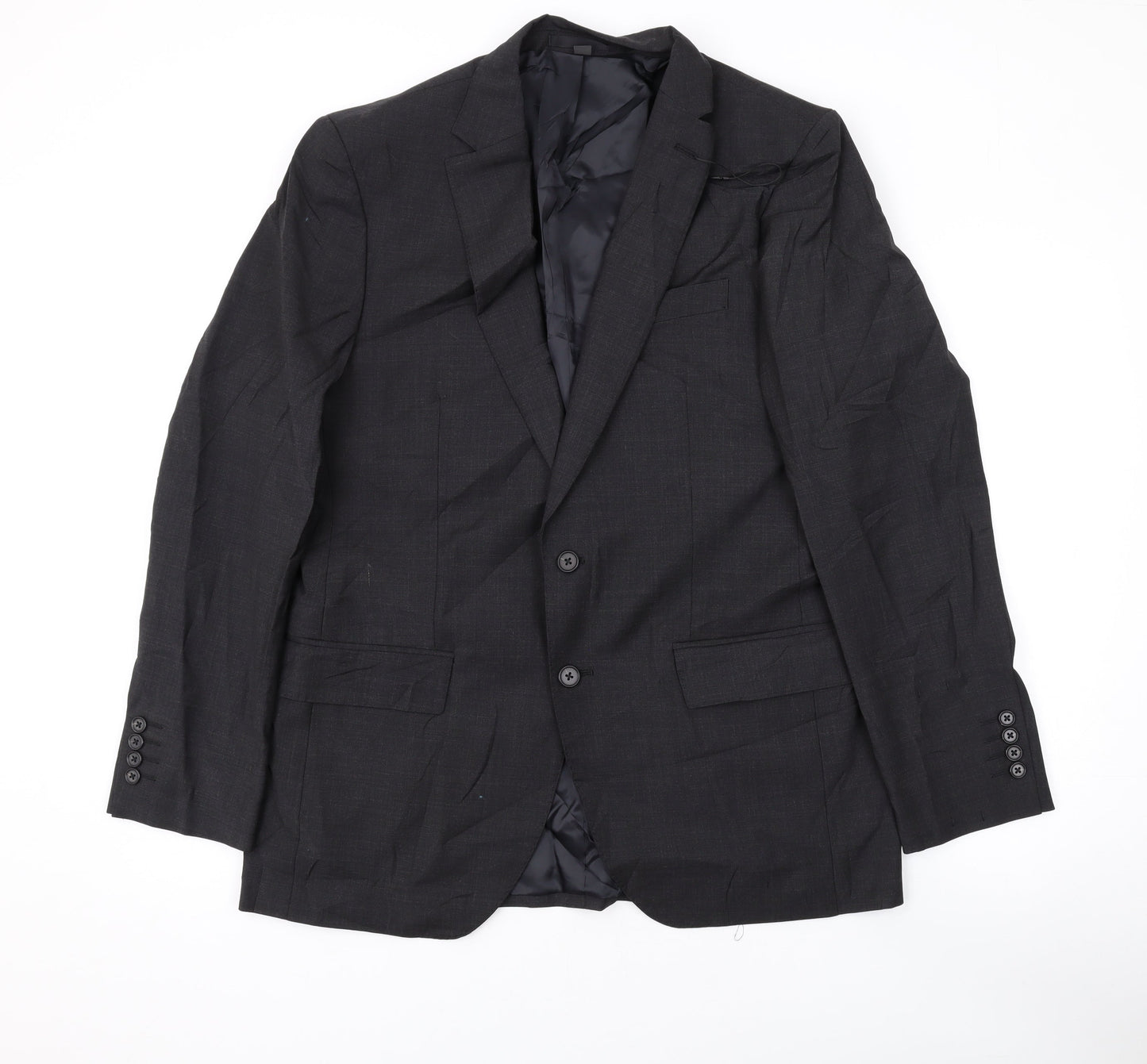 Mens UK Size 40 Marks and Spencer Regular Grey Suit Jacket