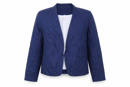 Cynthia Rowley Womens Blue Jacket Blazer Size S