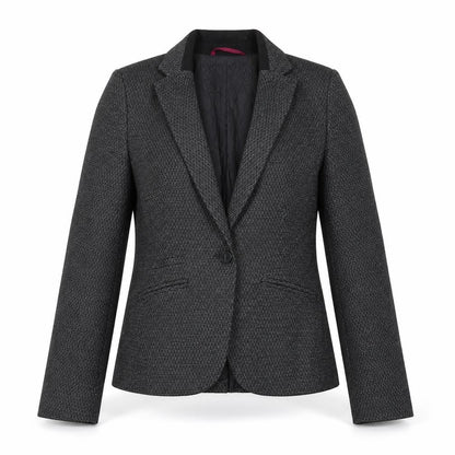 Next Womens Grey Jacket Blazer Size 8 Button