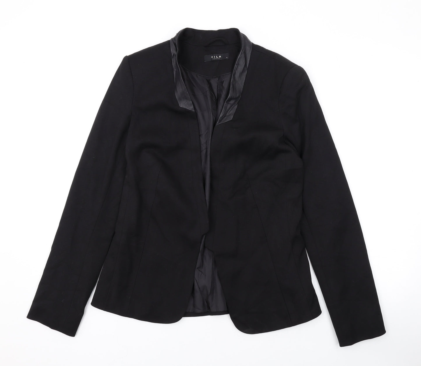 Womens UK Size M VILA Black Jacket