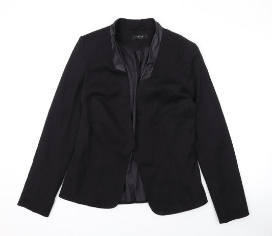 Womens UK Size M VILA Black Jacket