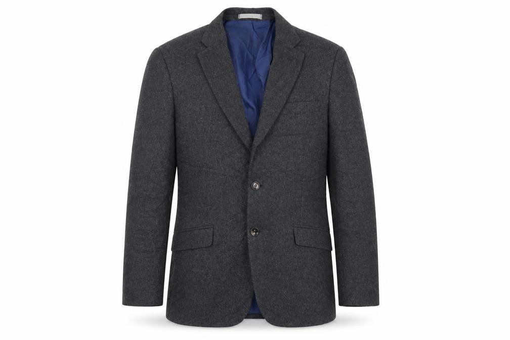 Marks and Spencer Mens Grey Wool Jacket Suit Jacket Size 40 Regular