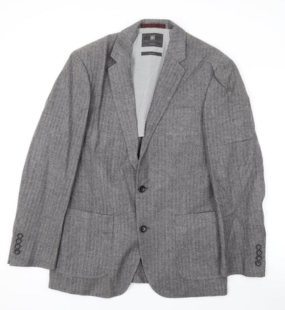 Mens UK Size 38 Marks and Spencer Regular Grey Suit Jacket