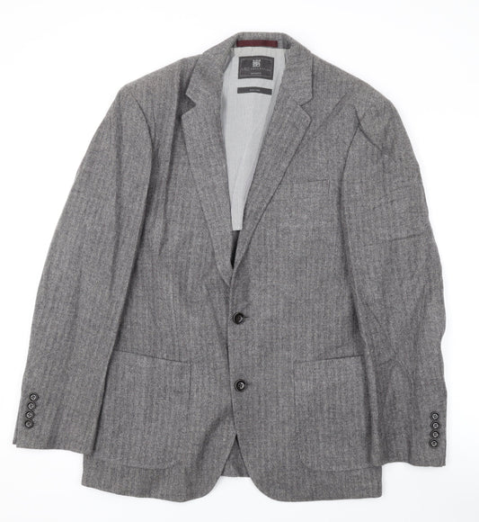 Mens UK Size 38 Marks and Spencer Regular Grey Suit Jacket
