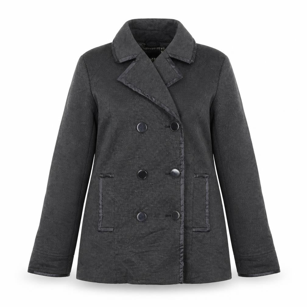 Womens UK Size 14 Principles Grey Overcoat