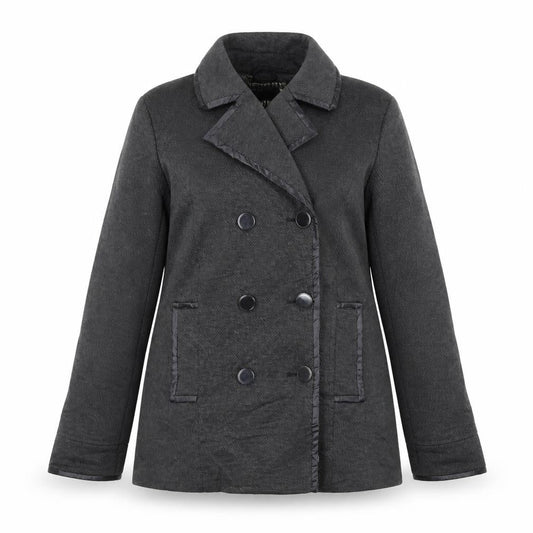 Womens UK Size 14 Principles Grey Overcoat