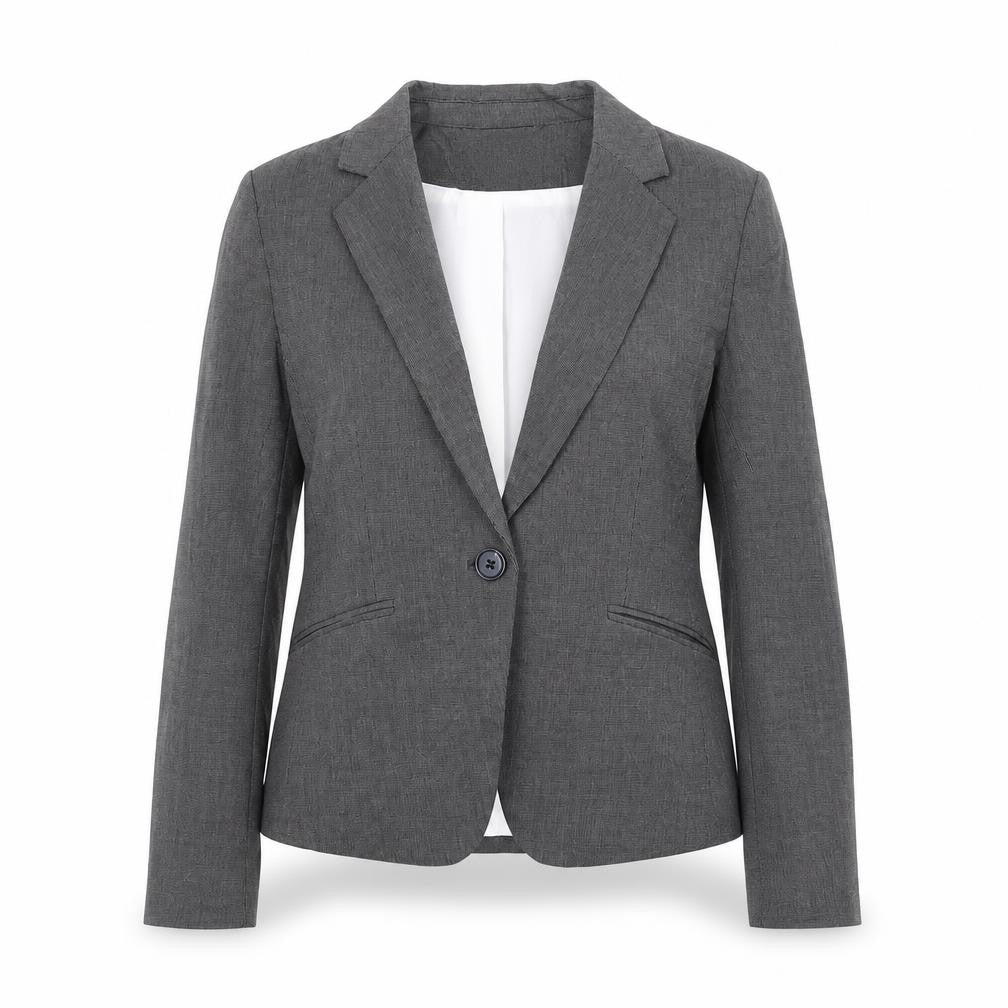 Womens UK Size 8 H&M Grey Jacket