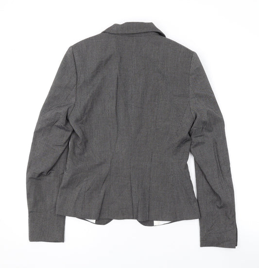 Womens UK Size 8 H&M Grey Jacket