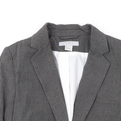 Womens UK Size 8 H&M Grey Jacket