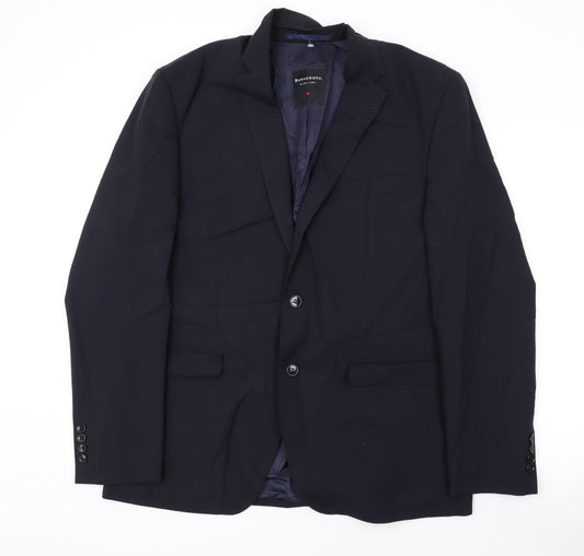 Mens UK Size 42 Benvenuto Regular Black Suit Jacket