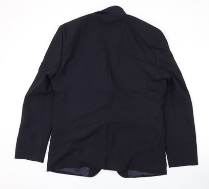 Mens UK Size 42 Benvenuto Regular Black Suit Jacket