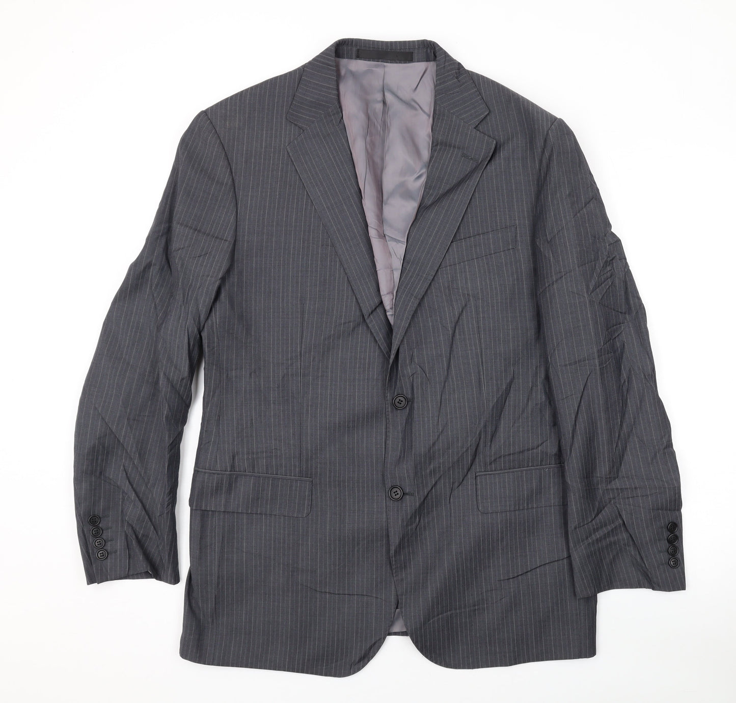 Mens UK Size 42 Marks and Spencer Regular Grey Suit Jacket
